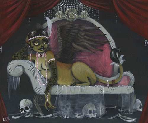 Black Market Art Company Sphinx Print - Black Market Art Company - Flyclothing LLC