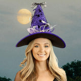Spider Web Halloween Witch Hat - Madeline Love - Flyclothing LLC