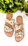 Spirited Sandals in Black and White