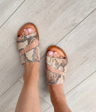 Spirited Sandals in Muave - Naughty Monkey