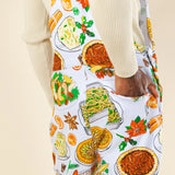 The Spread | White Thanksgiving Pajamaralls® - Shinesty - Flyclothing LLC