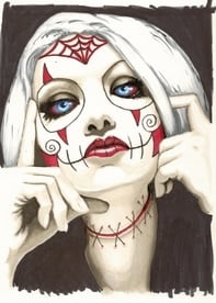 Black Market Art Company Spyder Baby Print