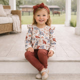 Wildflower Rodeo Cowgirl Set- Bamboo Top & Cotton Pants - Tesa Babe - Flyclothing LLC