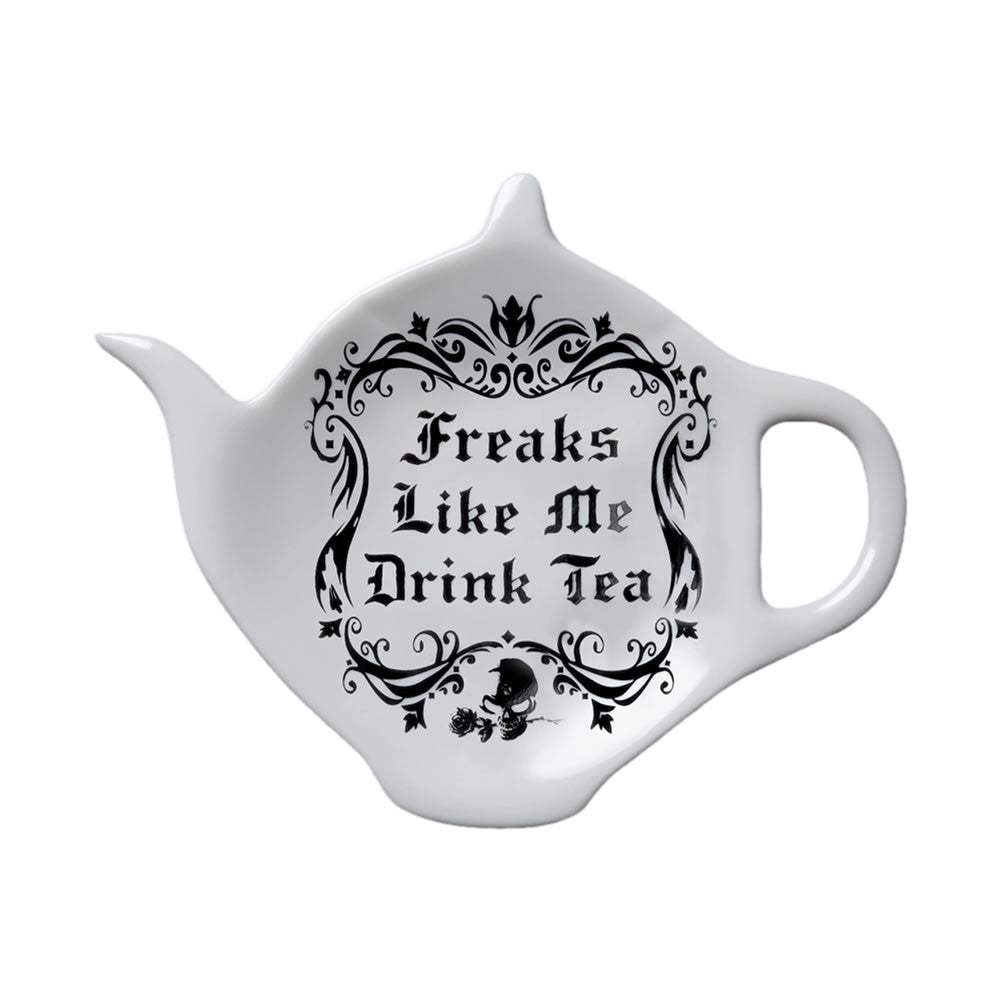 Freaks Like Me Drink Tea Spoon Rest - Alchemy of England - Flyclothing LLC