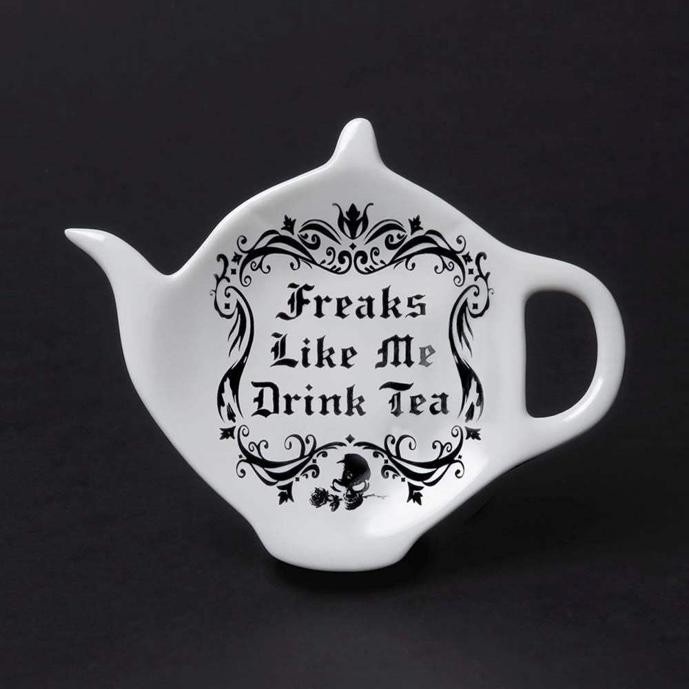 Freaks Like Me Drink Tea Spoon Rest - Alchemy of England - Flyclothing LLC
