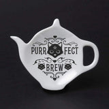 Purrfect Brew Spoon Rest - Alchemy of England - Flyclothing LLC