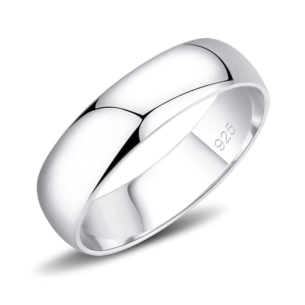 SS1375 - Silver 925 Sterling Silver Ring with No Stone - Alamode