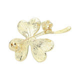 St Patrick's Day Clover Pearl Pin Brooch Green Clover Brooch Pin - Madeline Love - Flyclothing LLC