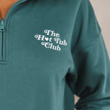 The Spruced Up | Green Sexy Terry™ Women’s Half Zip - Shinesty - Flyclothing LLC