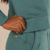 The Spruced Up | Green Sexy Terry™ Women’s Half Zip - Shinesty - Flyclothing LLC