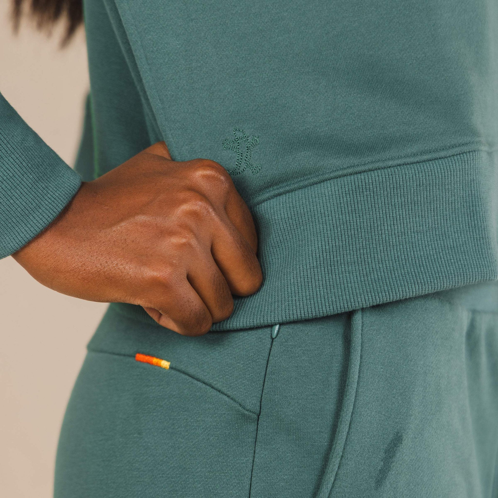 The Spruced Up | Green Sexy Terry™ Women’s Half Zip - Shinesty - Flyclothing LLC