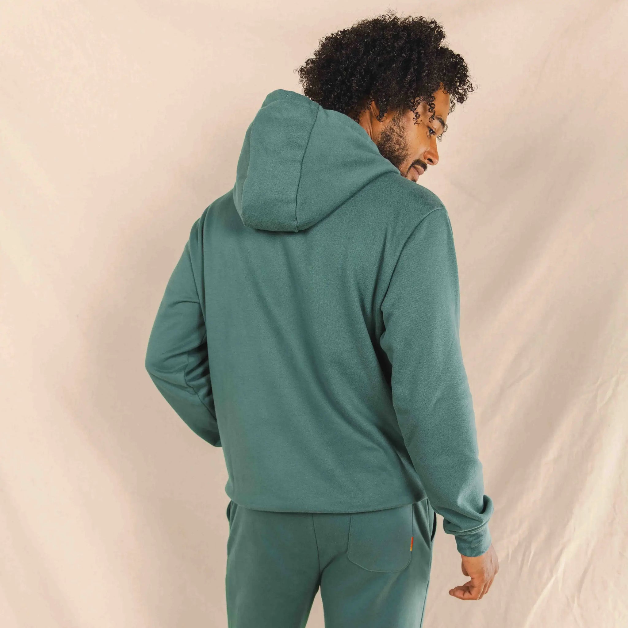 The Spruced Up | Green Sexy Terry™ Men’s Lounge Hoodie - Shinesty - Flyclothing LLC