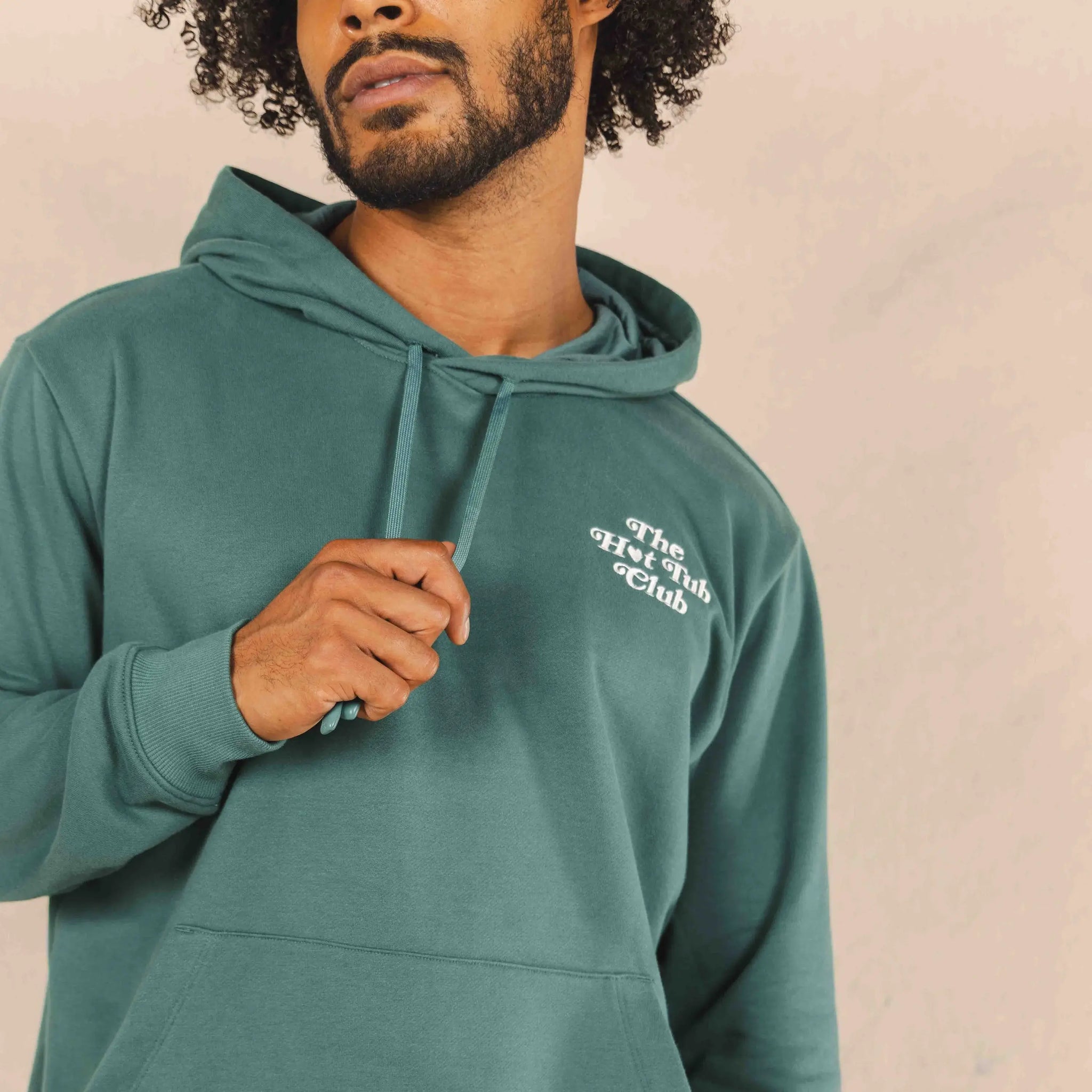 The Spruced Up | Green Sexy Terry™ Men’s Lounge Hoodie - Shinesty - Flyclothing LLC