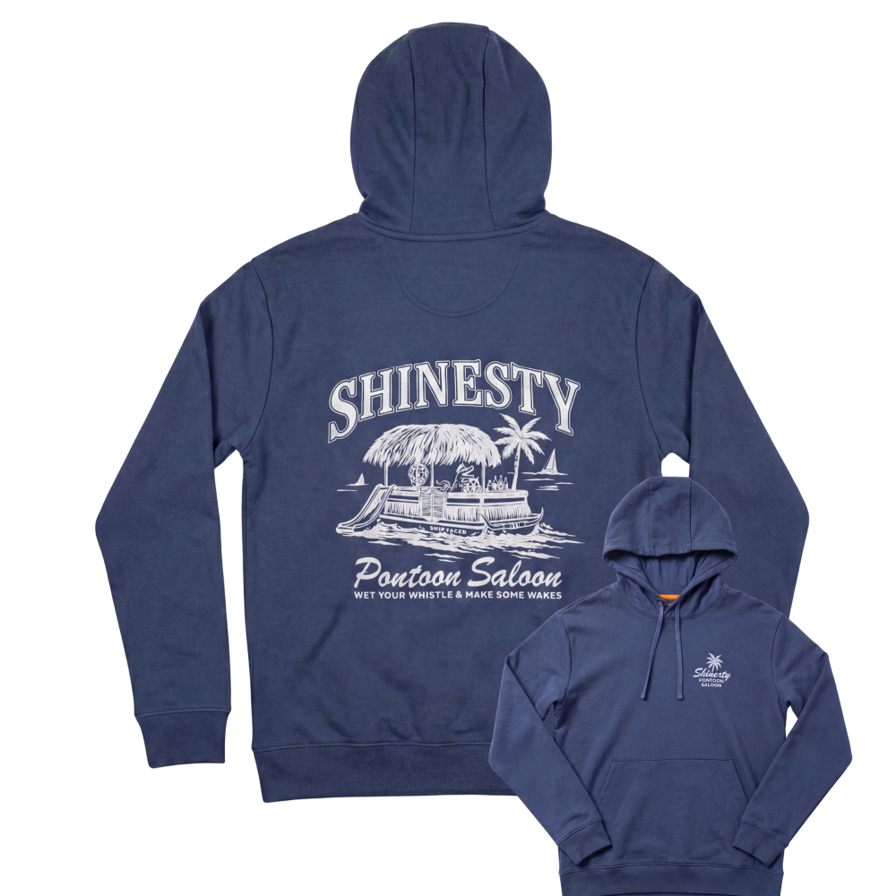 The Pontoon Saloon | Tiki Pontoon Sexy Terry™ Men’s Lounge Hoodie