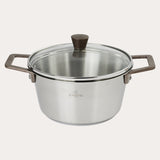 Stewpot with Antique Brass Handles (with lid) - CRISTEL USA - Flyclothing LLC