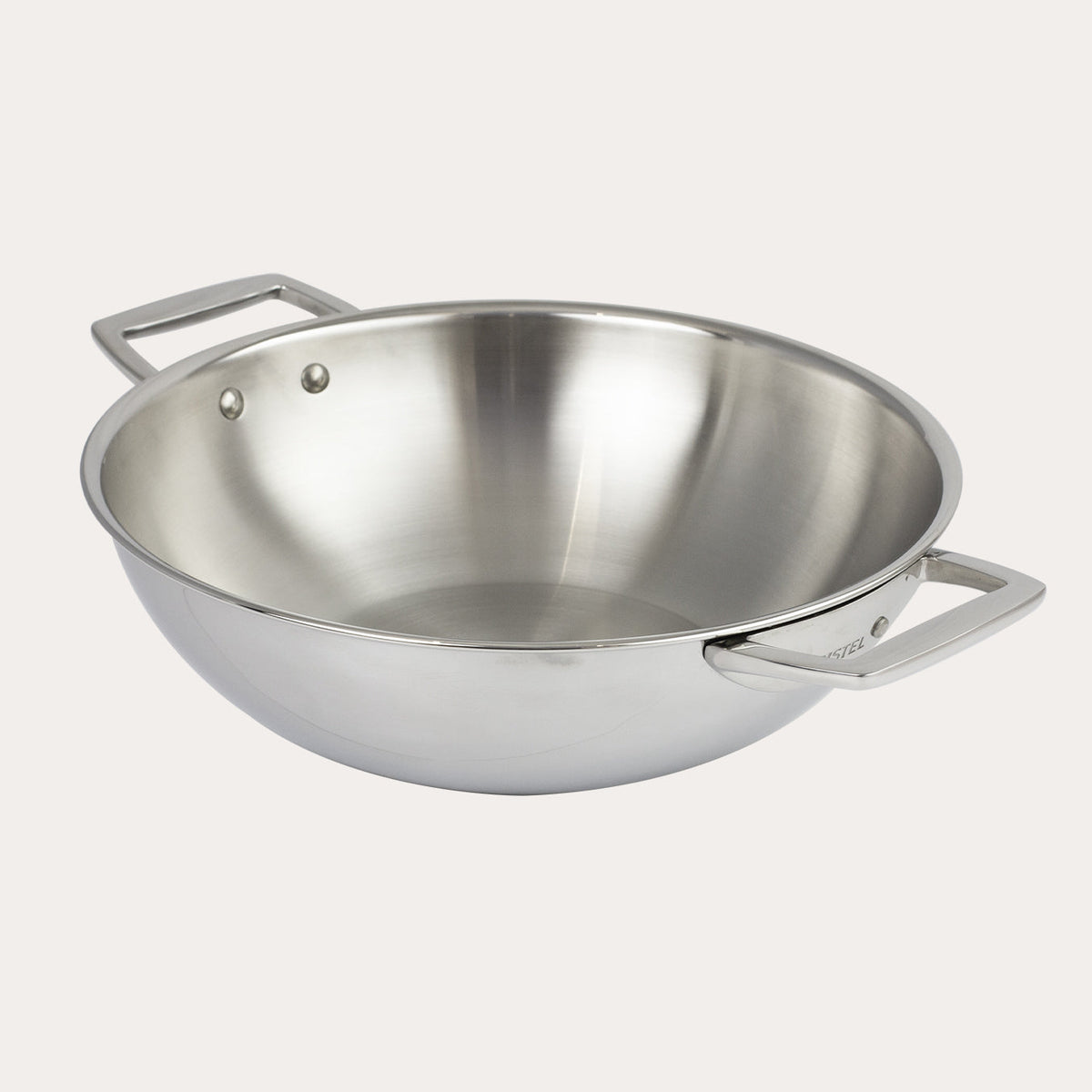 2 side handles Wok (without Lid) - CRISTEL USA - Flyclothing LLC