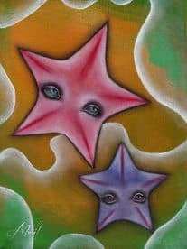 Black Market Art Company Starfish Print - Black Market Art Company - Flyclothing LLC