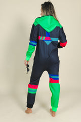 The Steep and Deep | Retro Black Onesie - Shinesty