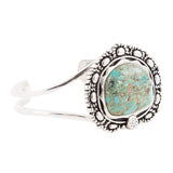 Sterling Silver and Blue Turquoise Cuff Bracelet - Barse Jewelry