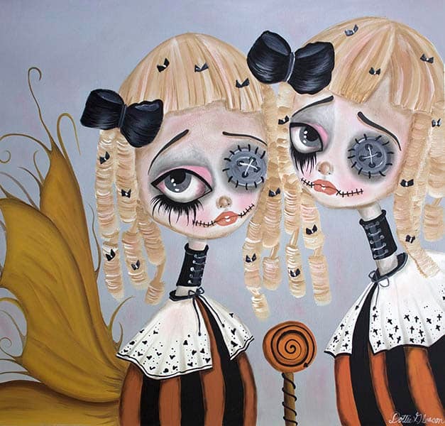 Black Market Art Company Stitches & Buttons No. 2 Print
