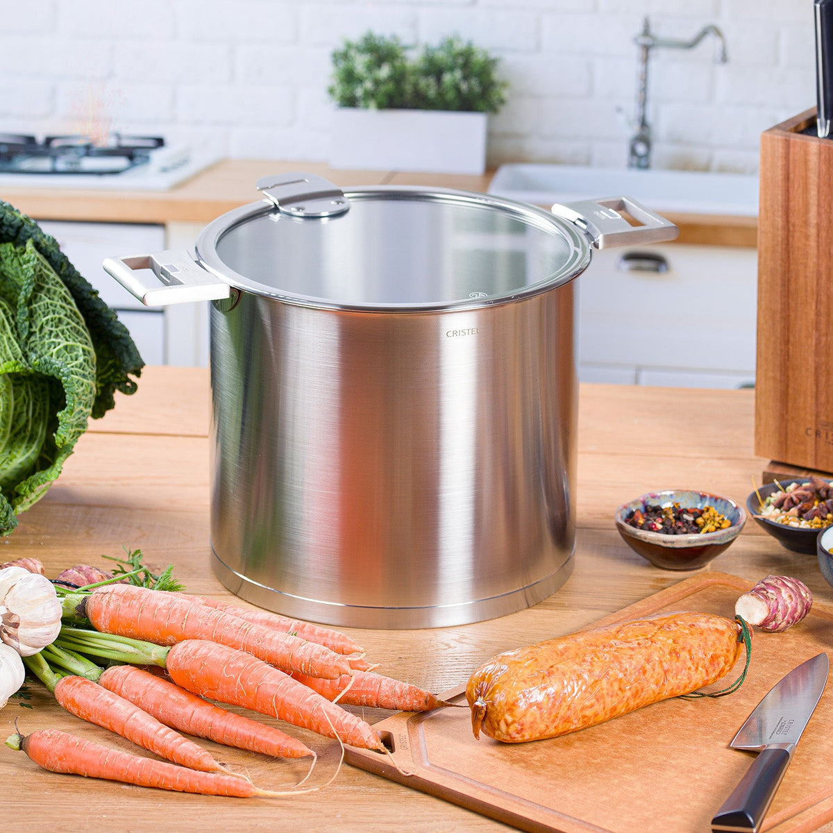 Stockpot with Lid - CRISTEL USA - Flyclothing LLC