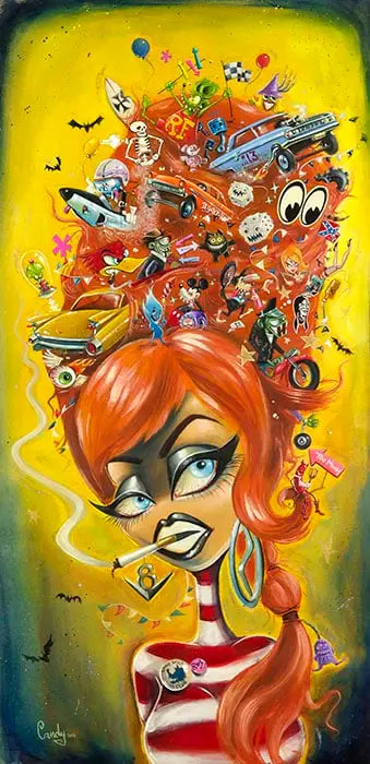 Black Market Art Company Strange Do Print - Black Market Art Company - Flyclothing LLC