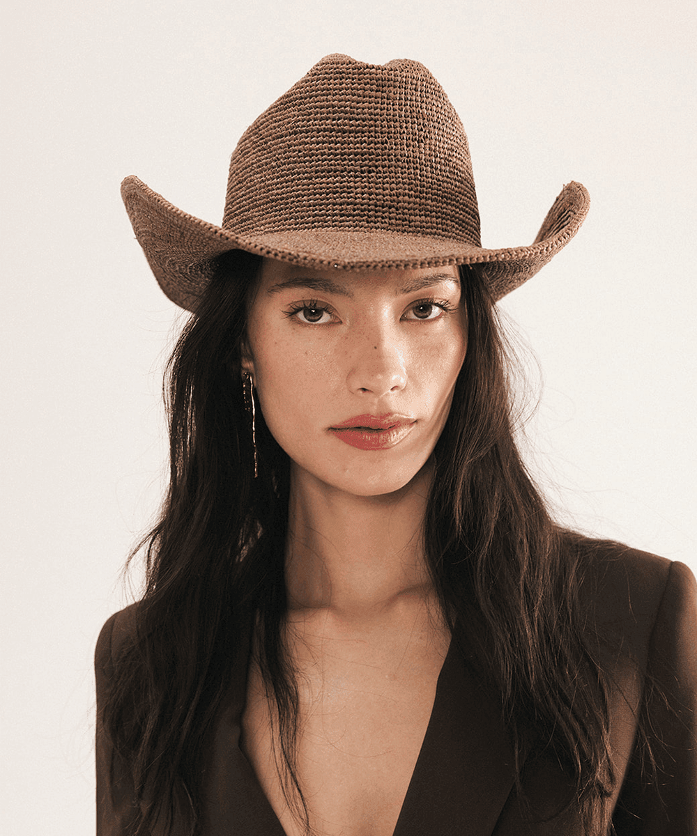 Ames Packable Straw Cowboy Hat - GIGI PIP - Flyclothing LLC