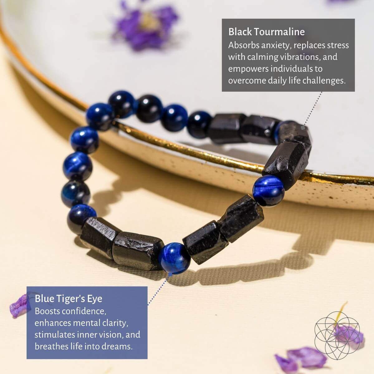 Stress Less - Aura Protection Bracelet - Conscious Items - Flyclothing LLC