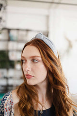 Wide Striped Topknot Headband – Chic and Comfortable - Boho Clothing and Accessories - Flyclothing LLC