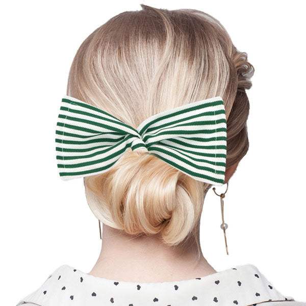 Striped Deft Bun Maker Hair Band - Madeline Love - Flyclothing LLC