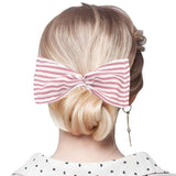 Striped Deft Bun Maker Hair Band - Madeline Love - Flyclothing LLC
