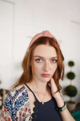 Wide Striped Topknot Headband – Chic and Comfortable - Boho Clothing and Accessories - Flyclothing LLC