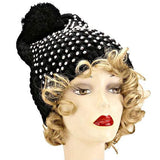 Studded Pom Beanie Hats - Madeline Love - Flyclothing LLC