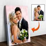 Couple Watercolor Sign II - Tailored Canvases - Flyclothing LLC