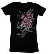 Sugar & Rox Love Guitar Tee - Sugar and Rox - Flyclothing LLC