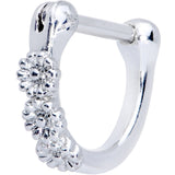 16G 1/4 Daisy Chain Flower Hinged Cartilage Clicker - BodyCandy - Flyclothing LLC