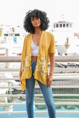 Spring Daisy Kimono - Boho Clothing and Accessories - Flyclothing LLC