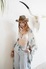 Summer Tie-Dye Kimono - Boho Clothing and Accessories - Flyclothing LLC