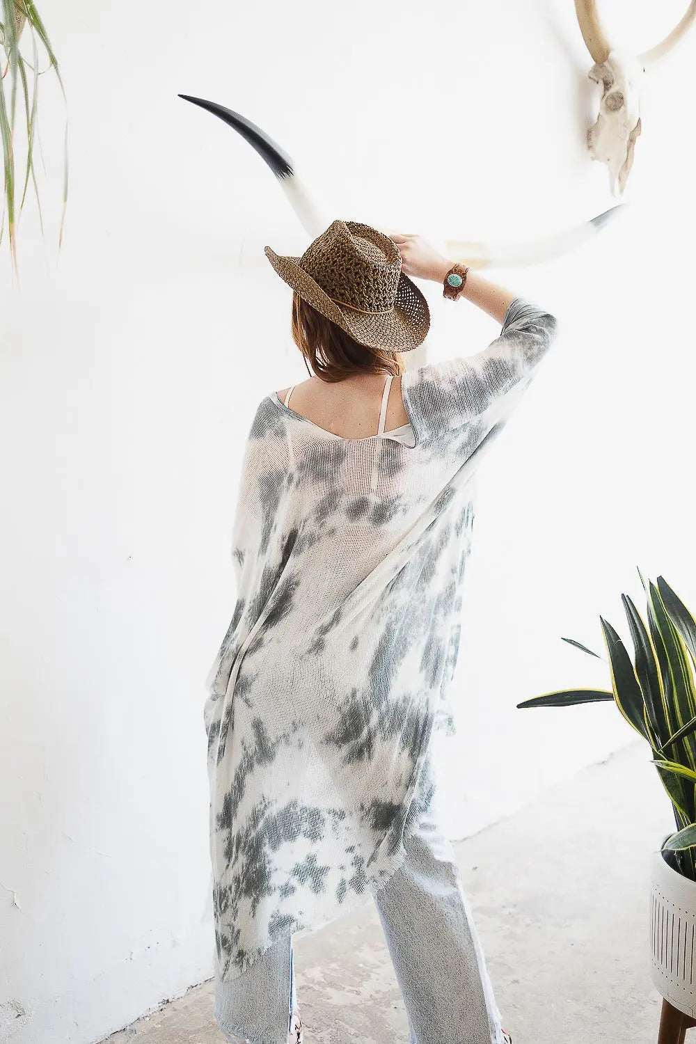 Summer Tie-Dye Kimono - Boho Clothing and Accessories - Flyclothing LLC