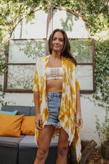 Summer Tie-Dye Kimono - Boho Clothing and Accessories - Flyclothing LLC