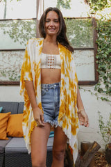 Summer Tie-Dye Kimono - Boho Clothing and Accessories - Flyclothing LLC