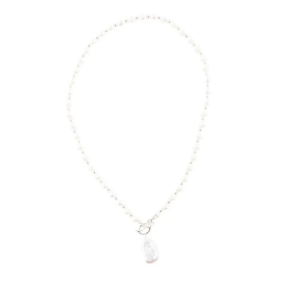 Sunday Best Pearl Toggle Necklace - Barse Jewelry - Flyclothing LLC