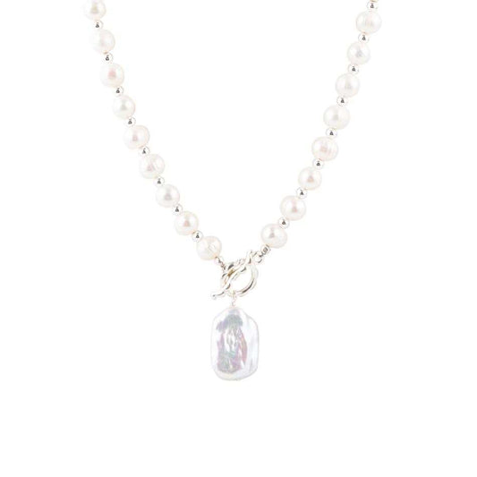 Sunday Best Pearl Toggle Necklace - Barse Jewelry - Flyclothing LLC