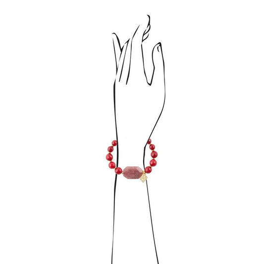 Sunstone Slab Bracelet - Barse Jewelry - Flyclothing LLC