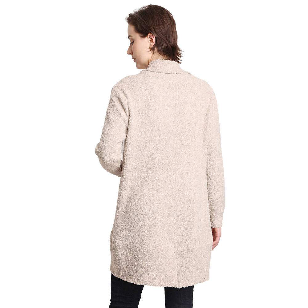 Super Soft Solid Open Cardigans - Madeline Love - Flyclothing LLC