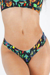 The Super Shroom | Neon Mushrooms Seamless Thong - Shinesty - Flyclothing LLC