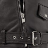 Superstar Men's Motorcycle Leather Jacket - First Manufacturing Company - Flyclothing LLC