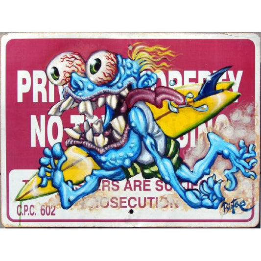 Black Market Art Company Tresspasser Print - Black Market Art Company - Flyclothing LLC