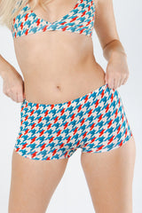 The Swanky | Retro Houndstooth Modal Boyshort Underwear - Shinesty - Flyclothing LLC