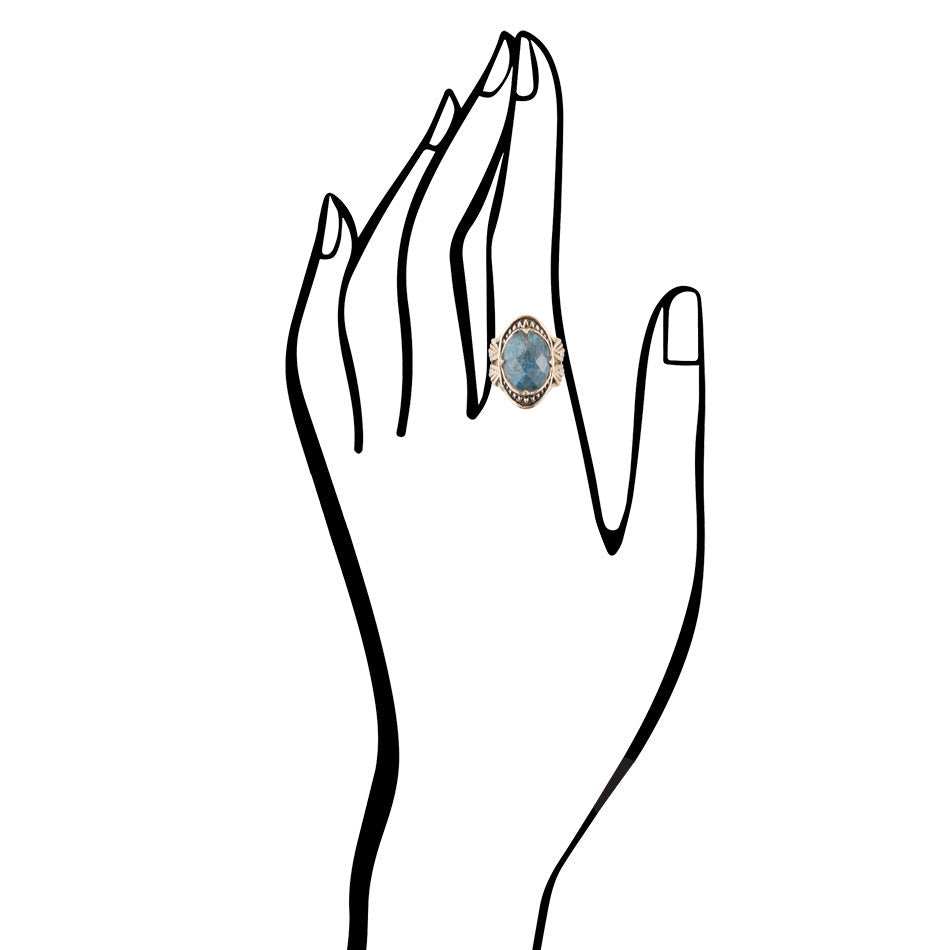 Sweet Dreams Faceted Apatite Ring - Barse Jewelry - Flyclothing LLC